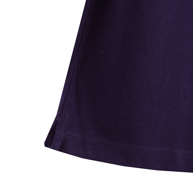 紫色長(zhǎng)袖POLO衫