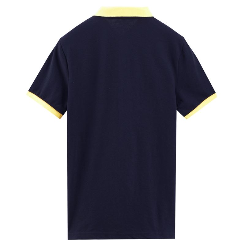 寶藍色短袖T恤衫