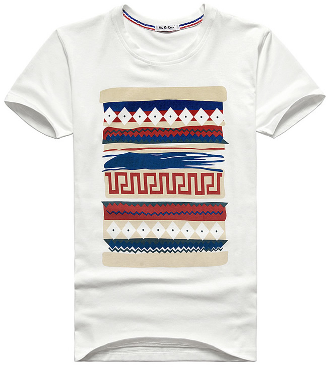 時尚圓領(lǐng)T恤