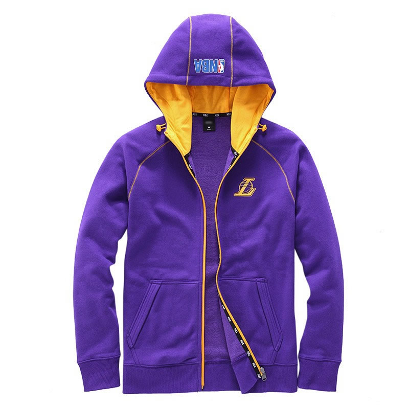 紫色個性印花衛(wèi)衣