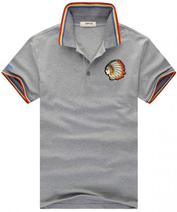 時(shí)尚潮流翻領(lǐng)純棉T恤設(shè)計(jì)