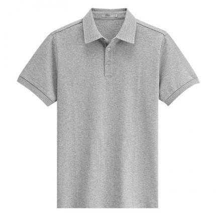 本布領(lǐng)時(shí)尚空白短袖T恤衫