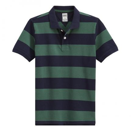 夏季男裝時(shí)尚條紋T恤衫免費(fèi)做樣