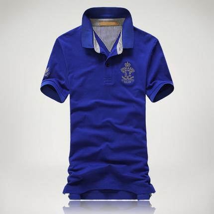 撞色時尚雙領T恤衫