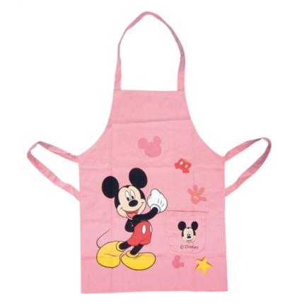 粉紅色廣告圍裙定制設(shè)計(jì)，可以印制廣告圖案