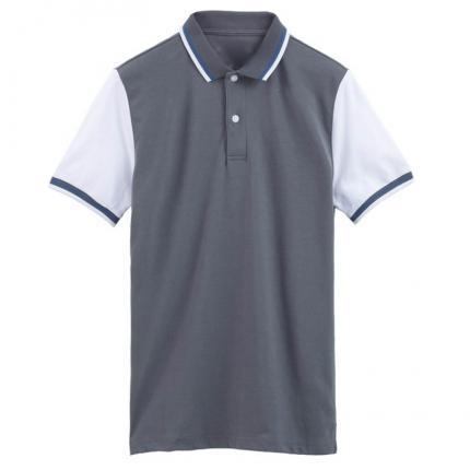 純棉時尚撞色T恤衫